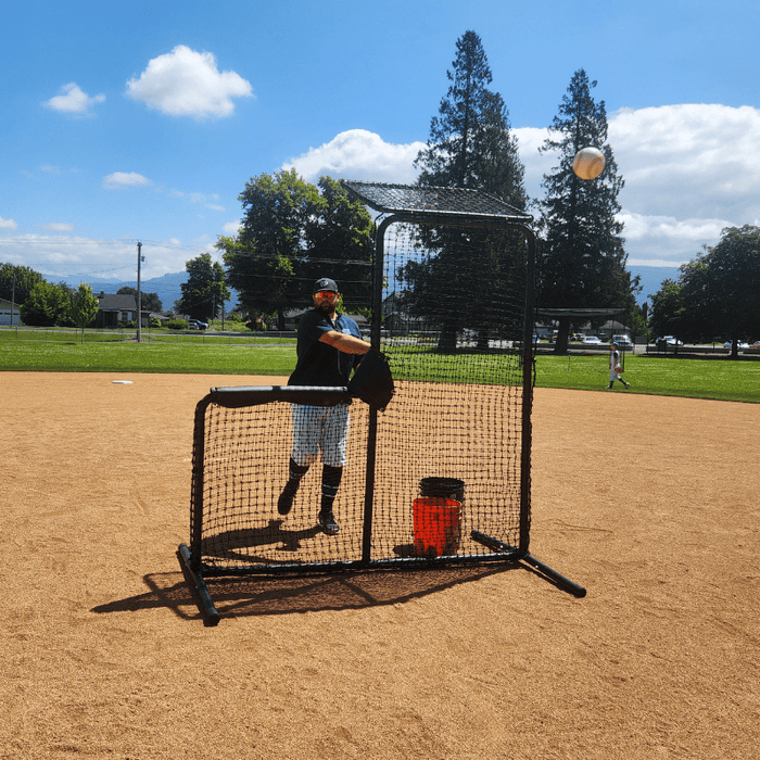 BATTING CAGES INC L-Screen Armadillo Protective L-Screen Deflection Screen