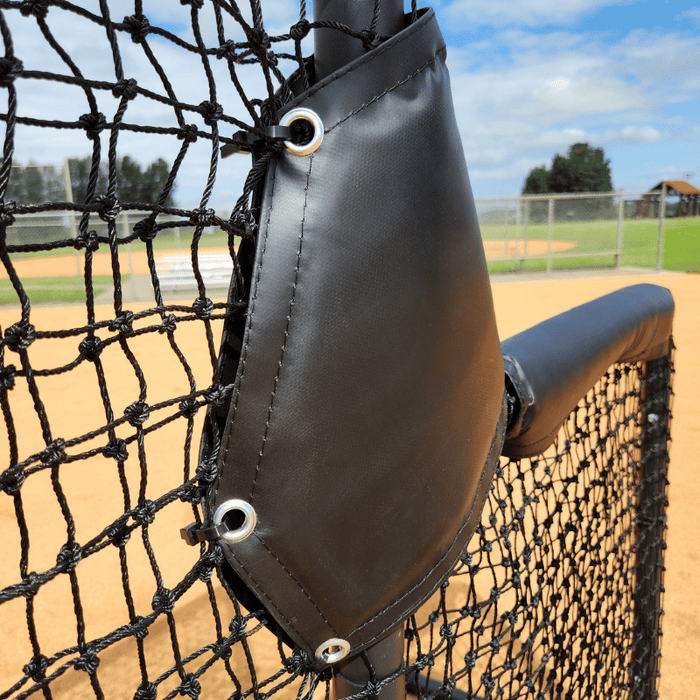 BATTING CAGES INC L-Screen Armadillo Protective L-Screen & Deflection Screen Combo