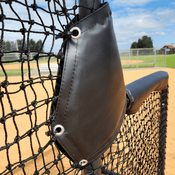 BATTING CAGES INC L-Screen Armadillo Protective L-Screen  & Wheel Kit Combo