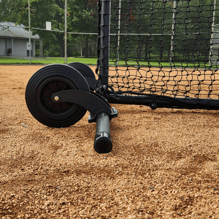 BATTING CAGES INC Wheel Kit 7ft x 7ft Softball Protective Screen Wheel Kit